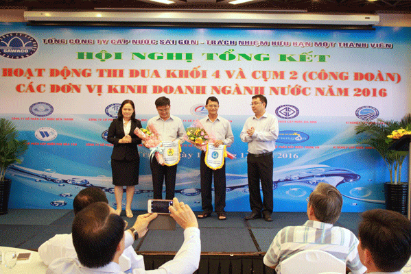 Hội nghị Tổng kết hoạt động thi đua khối 4 – cụm 2 - Các đơn vị kinh doanh ngành nước năm 2016